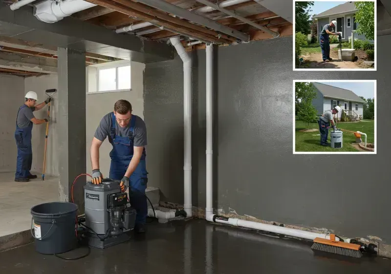 Basement Waterproofing and Flood Prevention process in Ambler, PA